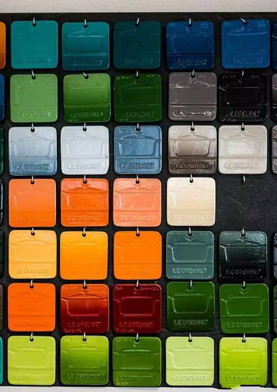 Le Creuset Color Chart